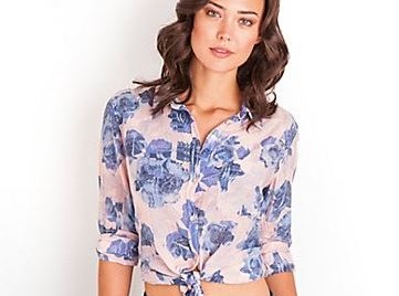 floral top for girls