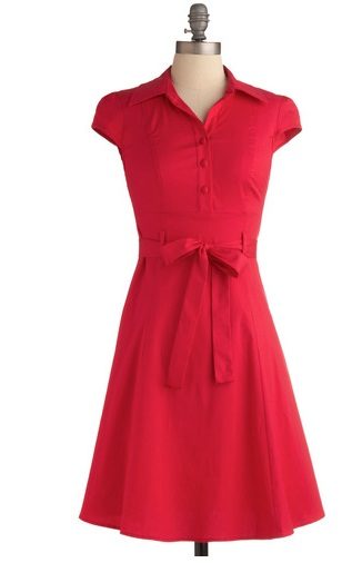 ’70s Inspired Red Dress….and another at 50% off!