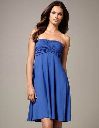 Cosabella Talco Ruched Strapless Dress at Bergdorf Goodman