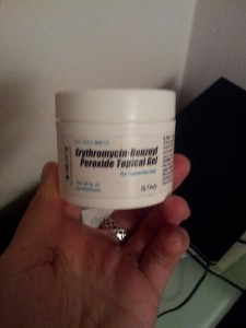 erythromycin with benzoyl peroxide topical gel