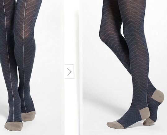 Anthropologie Fishbone Tights on Sale