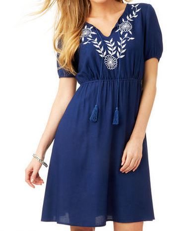 Gwen Embroidered Dress Was: $49.90 Now: $29.99 	(plus 20% off Coupon)
