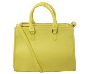 Nila Anthony Yellow Tote Bag as seen in Redbook