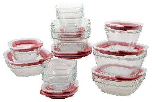 Rubbermaid Glass Food Storage Container Set, 22-piece ONLY $29.99!