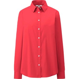 WOMEN SUPIMA COTTON STRETCH LONG SLEEVE SHIRT